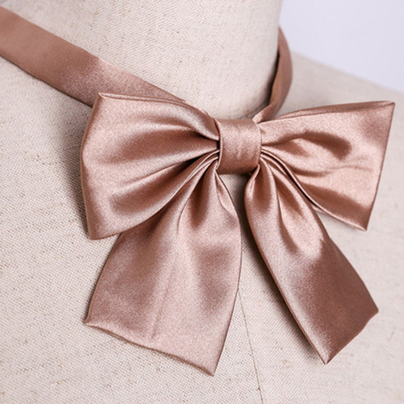 2pcs Female Polyester Bow Tie Woman Catering Neck Tie Restaurant Cafe Bistro Uniform Scarf Bartender Neck wear