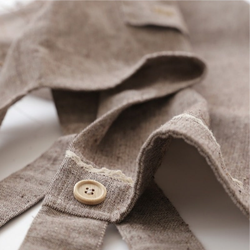 Blue Cotton Apron Pink Barista Cafe Waitress Bar Bakery Catering Uniform Brown Painter Florist Gardener Work wear