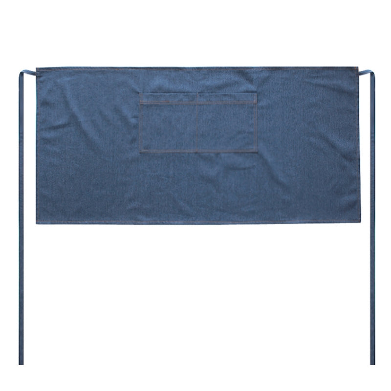 Blue Denim Waist Apron Barista Bartender Waiter Waitress BBQ Pastry Chef Catering Uniform Black Florist Gardener Workwear