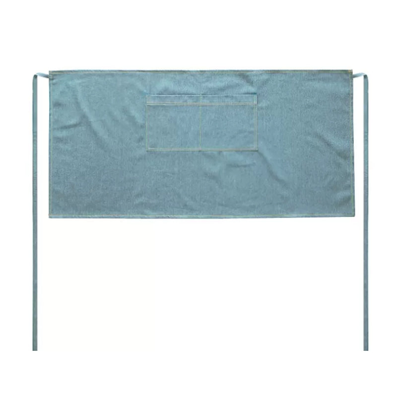 Blue Denim Waist Apron Barista Bartender Waiter Waitress BBQ Pastry Chef Catering Uniform Black Florist Gardener Workwear