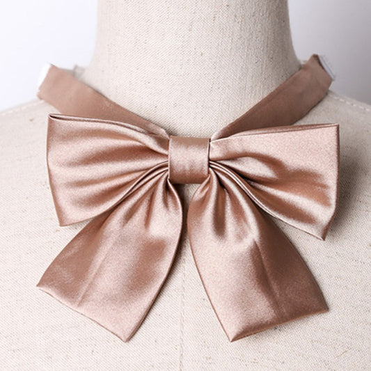 2pcs Female Polyester Bow Tie Woman Catering Neck Tie Restaurant Cafe Bistro Uniform Scarf Bartender Neck wear