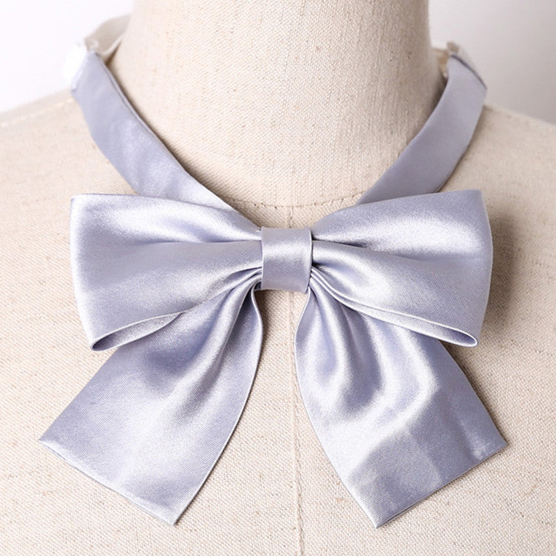 2pcs Female Polyester Bow Tie Woman Catering Neck Tie Restaurant Cafe Bistro Uniform Scarf Bartender Neck wear