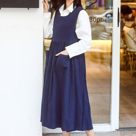 Cotton Apron Florist Artist Painter Flower Shop Work Wear Waitress Cafe Barista Pastry Chef Catering Uniform