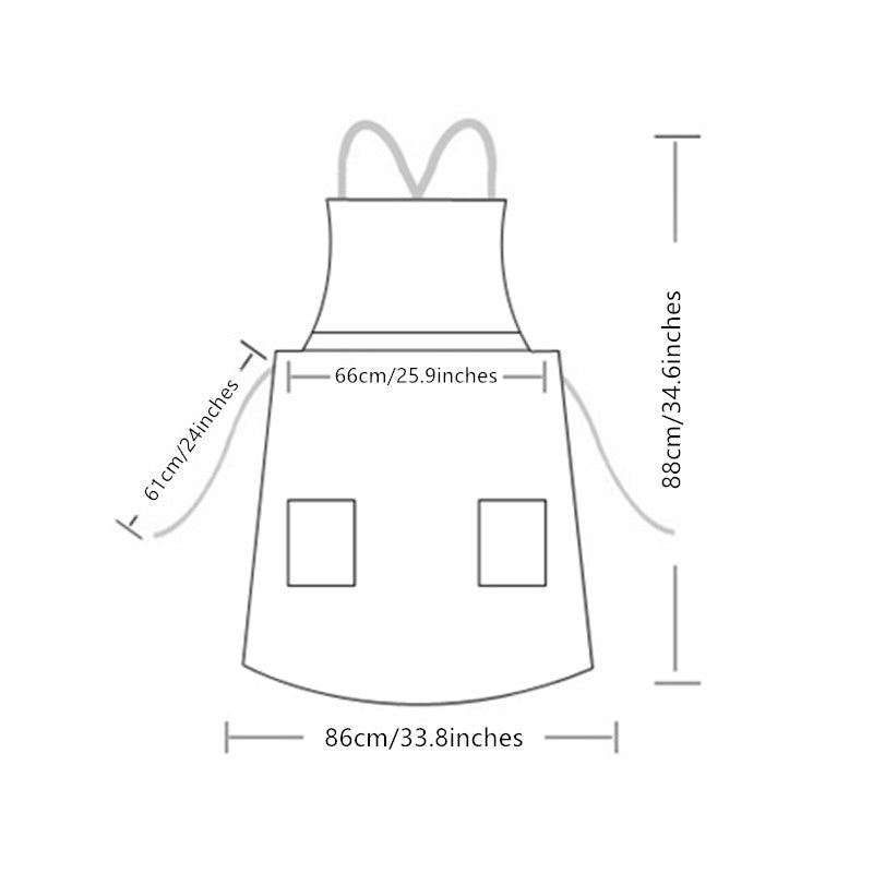 Polyester Cotton Pink Frilly Apron Florist Waitress Pastry Chef Workwear Bistro Cafe Barista Baker Tea Flower Shop Uniform